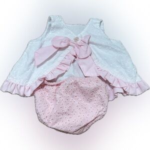 Ruffle Butts Top and Diaper Cover